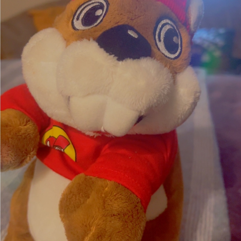 Buc-ee beaver mascot plush
